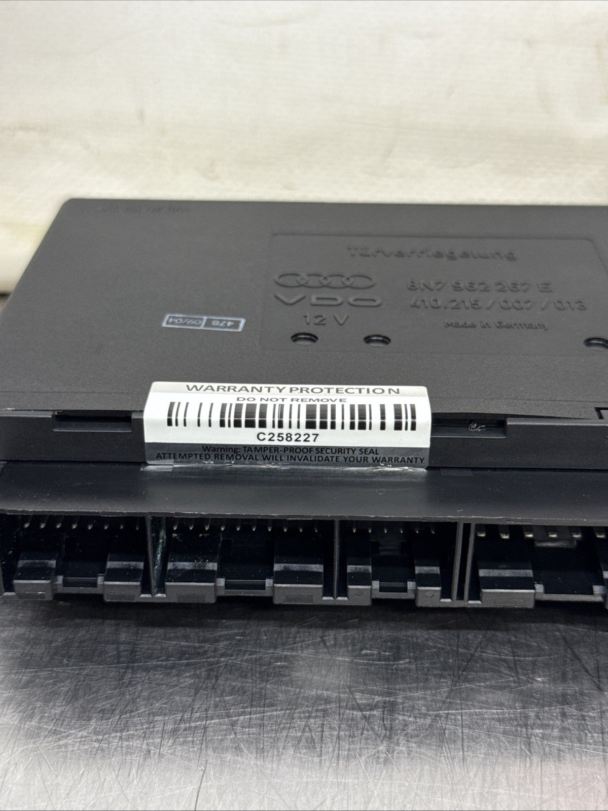 Audi TT 8N Mk1 Roadster Convenience Central Locking Module 8N7962267E 12WARRANTY