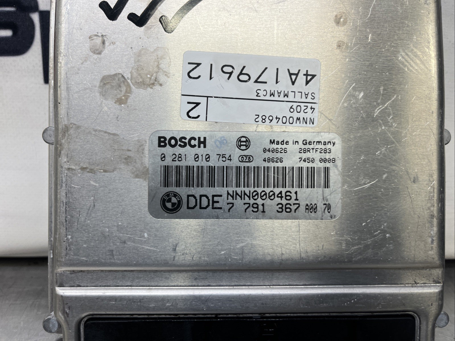 LANDROVER RANGE ROVER 2005 3.0 DIESEL ENGINE ECU CONTROL UNIT NNN000461