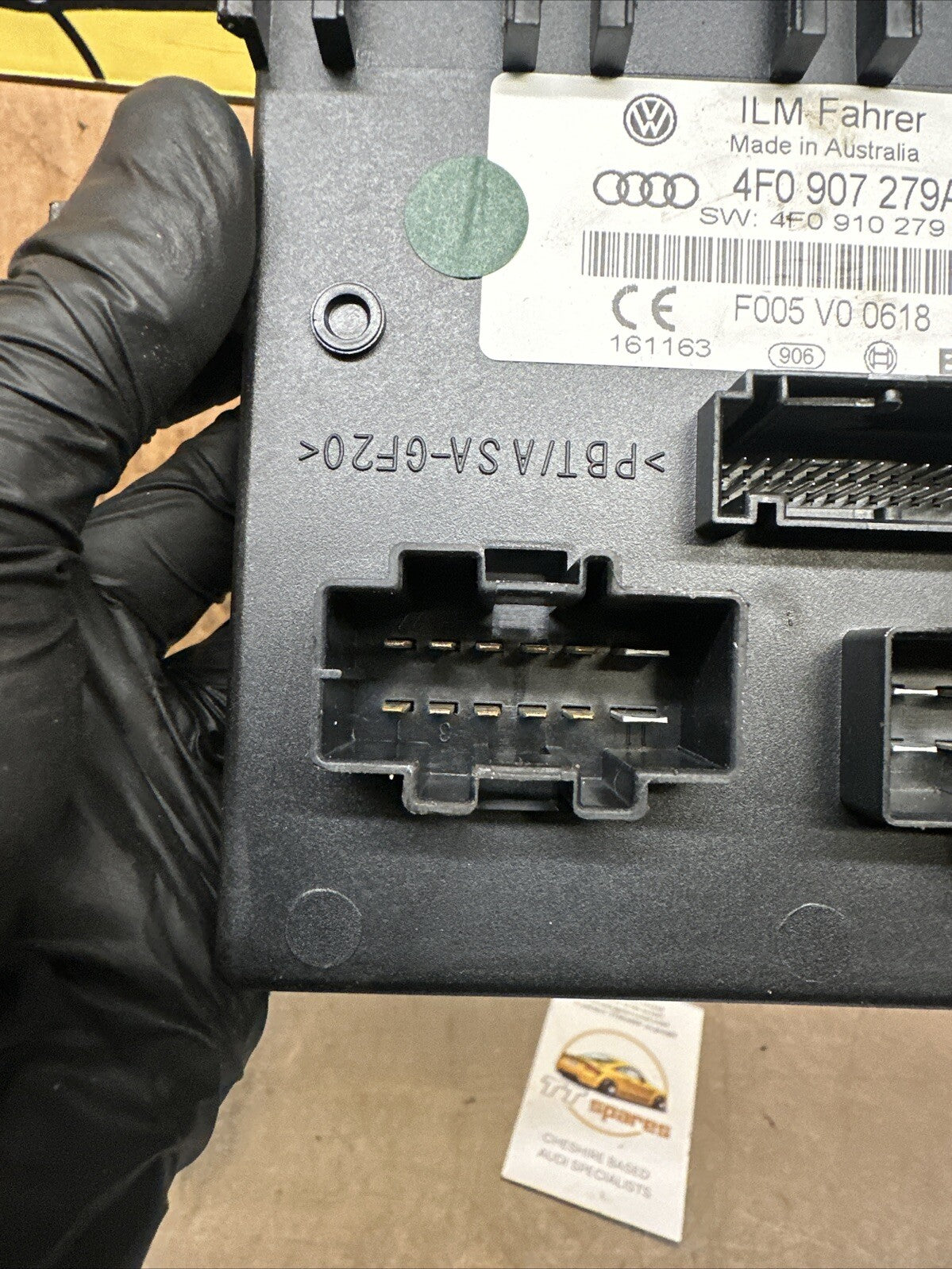 05 - 08 AUDI A6 S6 Q7 SPORT ONBOARD POWER SUPPLY MODULE 4F0907279A