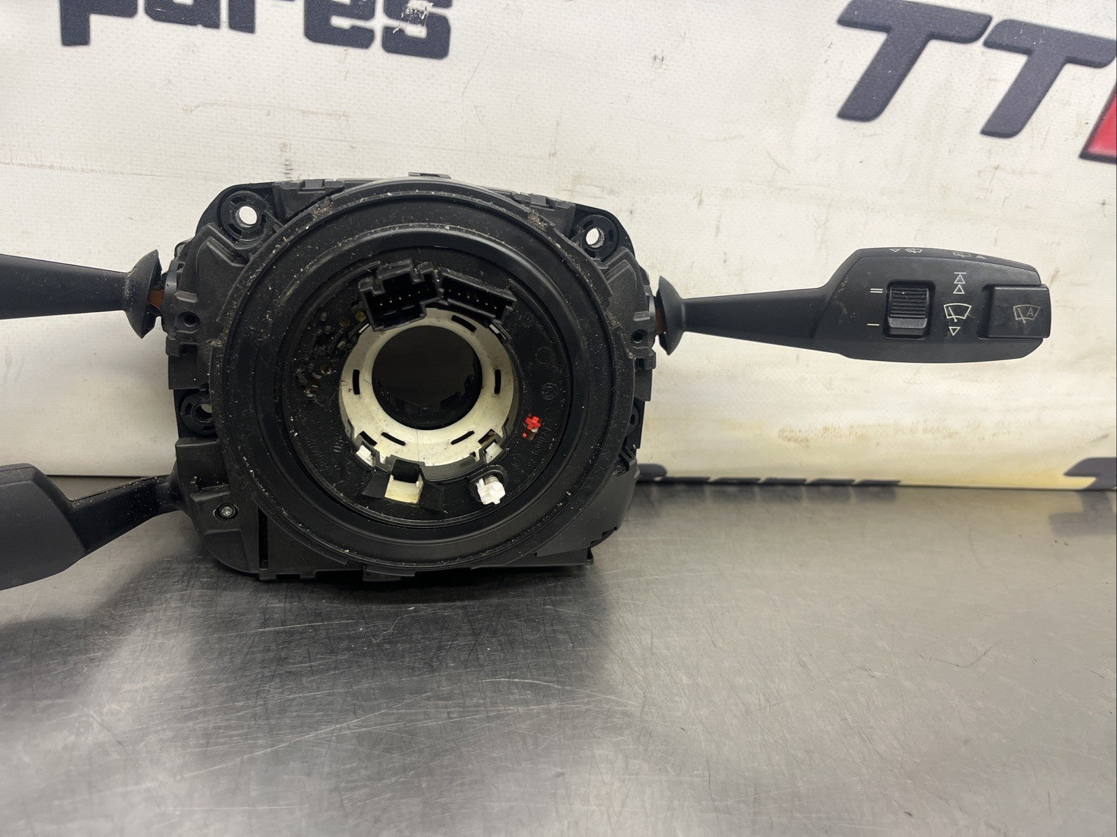 2011 BMW X5 E70 INDICATOR WIPER CRUISE CONTROL STALKS WITH SQUIB 9164419-05