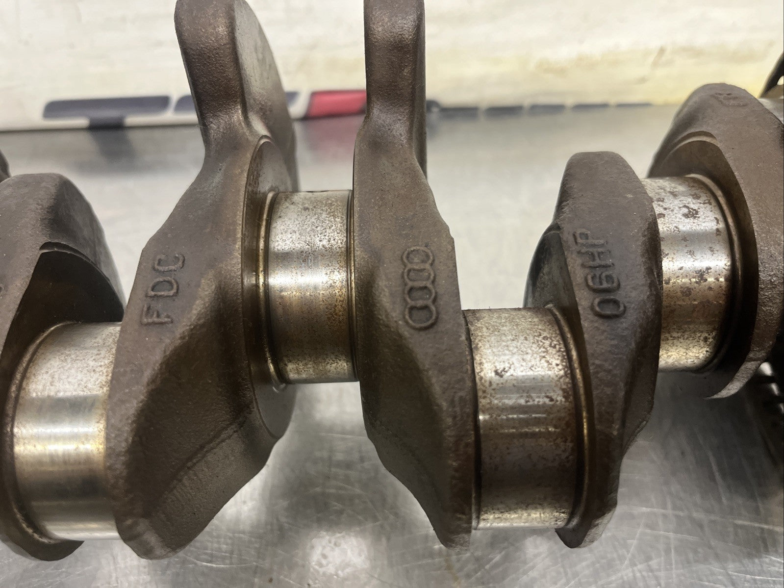 Crankshaft for Audi A5 8T3 Coupe 1.8 TFSI CDHB CDH 06HP