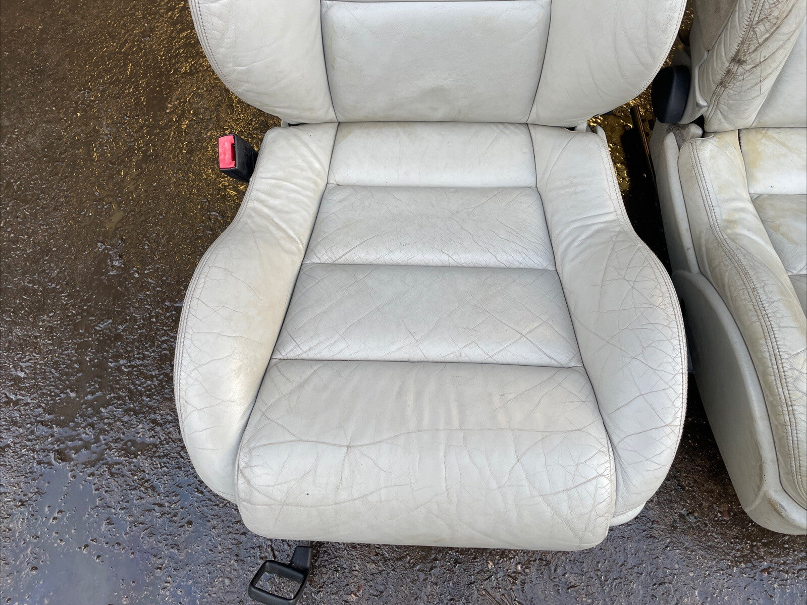 Audi TT Quattro MK1 COUPE IVORY Full Leather Interior Seats Heated VW T5 T4