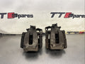 AUDI TT MK1 8N 225 / V6 PAIR OF REAR BRAKE CALIPERS CARRIERS GOLF UPGRADE 256MM