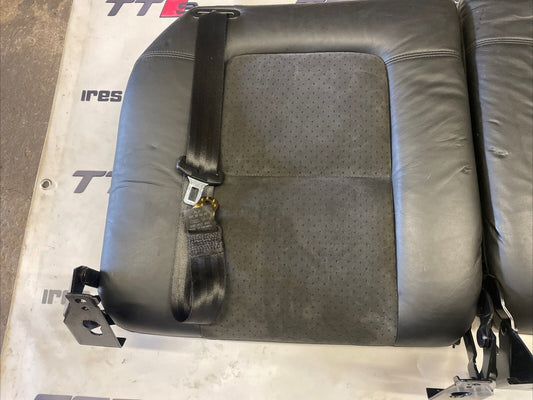 Genuine Audi TT Mk1 Half Alcantara Black Leather Seat*REAR BACK SEATS ONLY*98-06