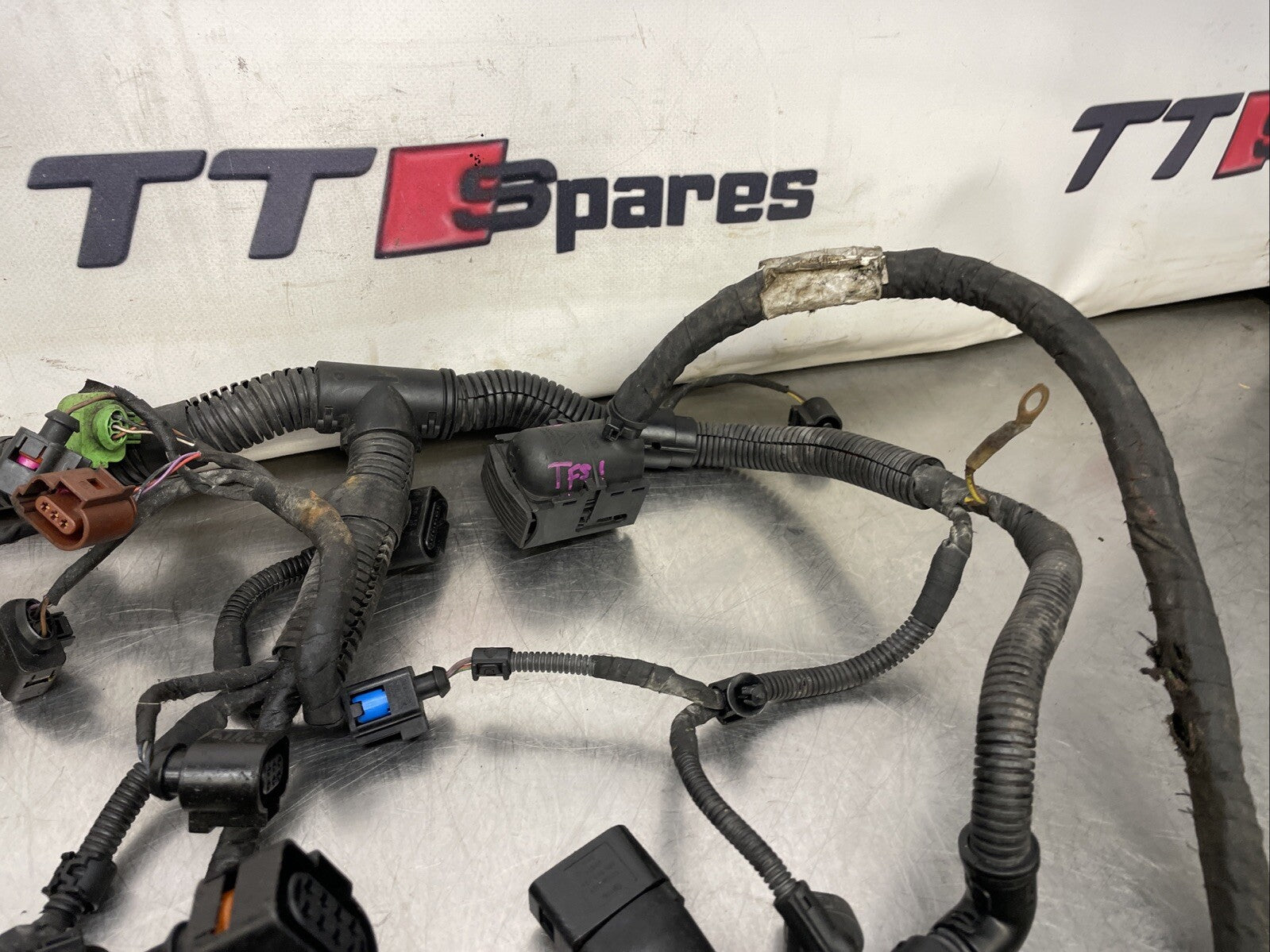 VW GOLF MK5 GTI 2.0 TFSI PETROL DSG AUTO BWA AXX ENGINE WIRING LOOM CABLE K03  