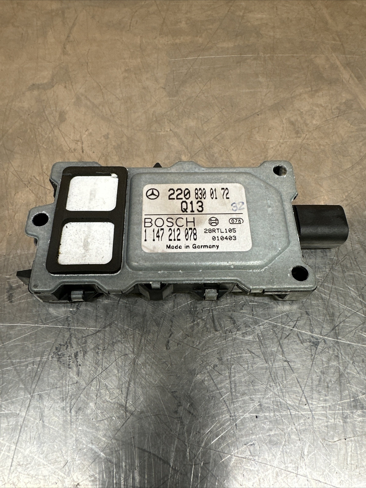 MERCEDES-BENZ S CLASS W220 AIR POLLUTION SENSOR MODULE 2208300172 1998 TO 2005