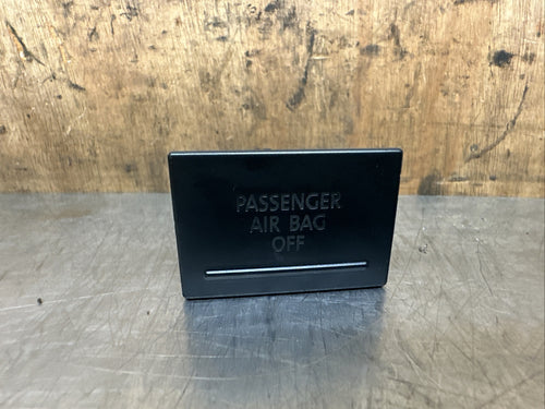 2007 VOLKSWAGEN TOUAREG  7L MK1 PASSENGER AIR SRS BAG CONTROL SWITCH 