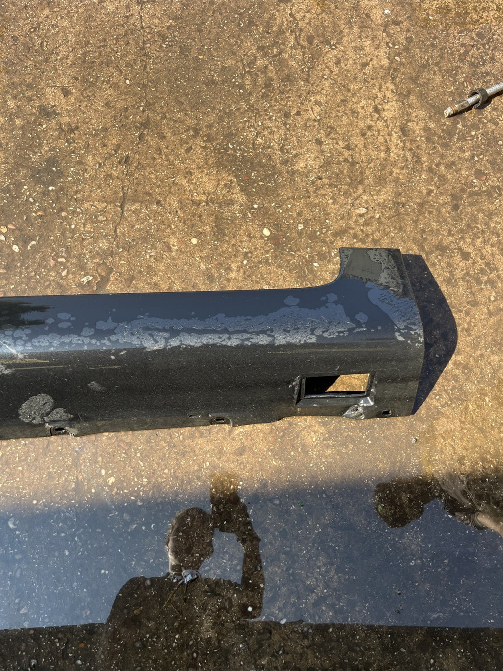 Audi TT Mk2 8J 2006-2014 Driver/Right/OS Sill Cover Side Skirt in Black