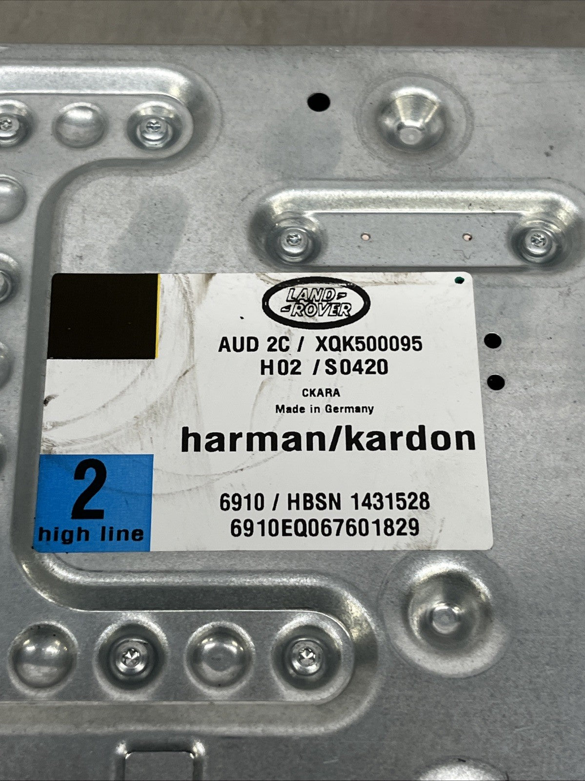 XQK5000095 RANGE ROVER SPORT HARMAN KARDON AMPLIFIER