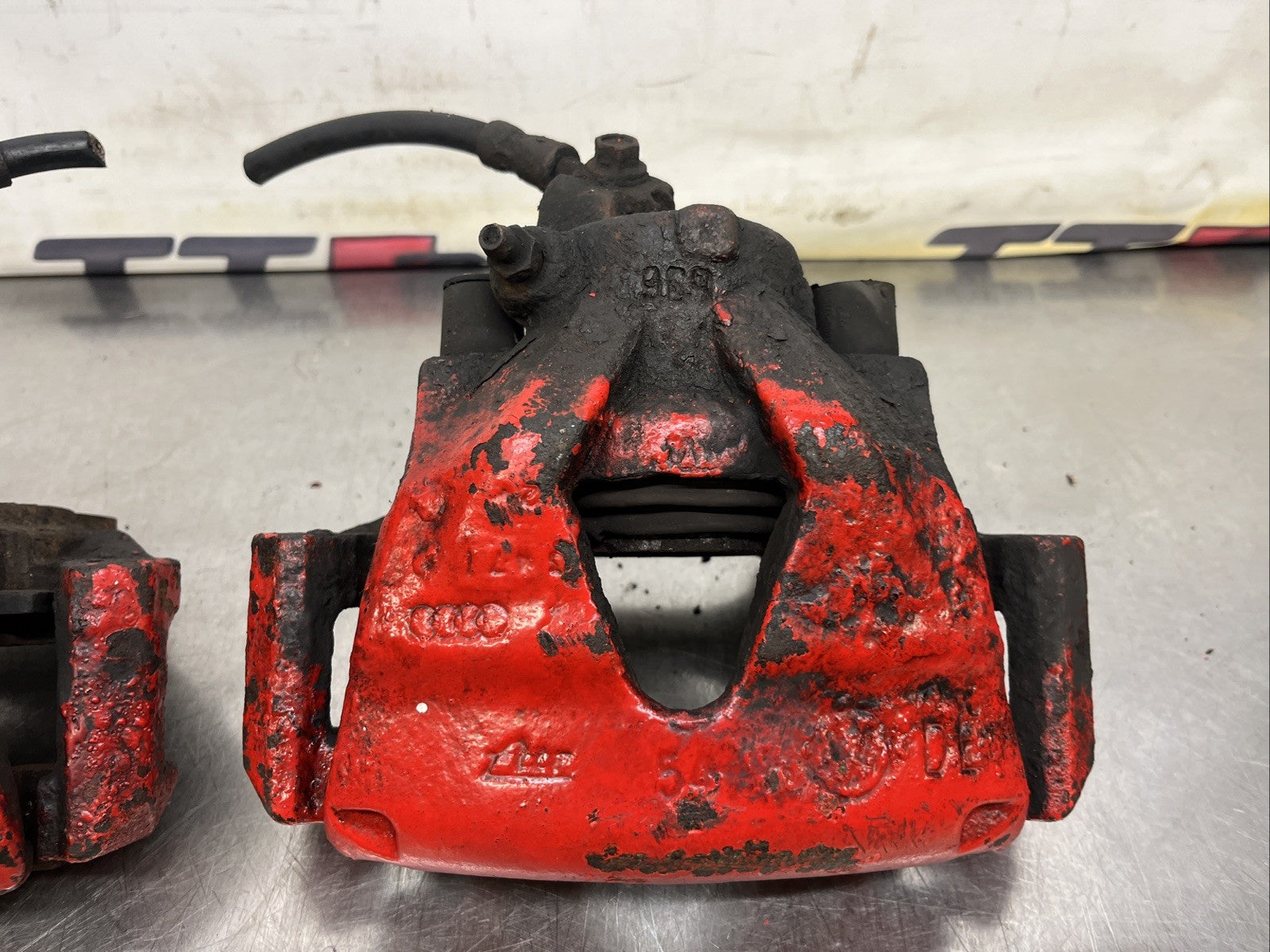 Audi tt mk1 front brake calipers 8N 312MM mk4 Golf upgrade