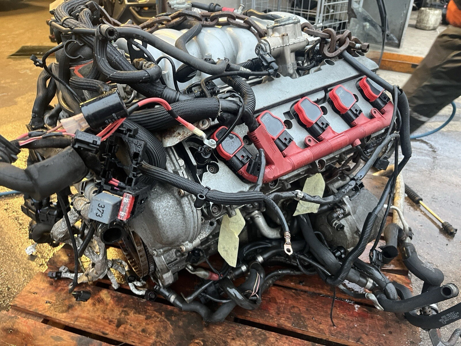 Audi S6 C6 4F COMPLETE ENGINE BXA PETROL 5.2 V10 435HP 145K MILES