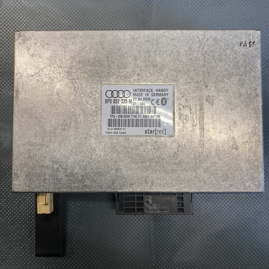 AUDI S4 A4 B7 2005 2.0TFSI BLUETOOTH INTERFACE MODULE 8P0862335M