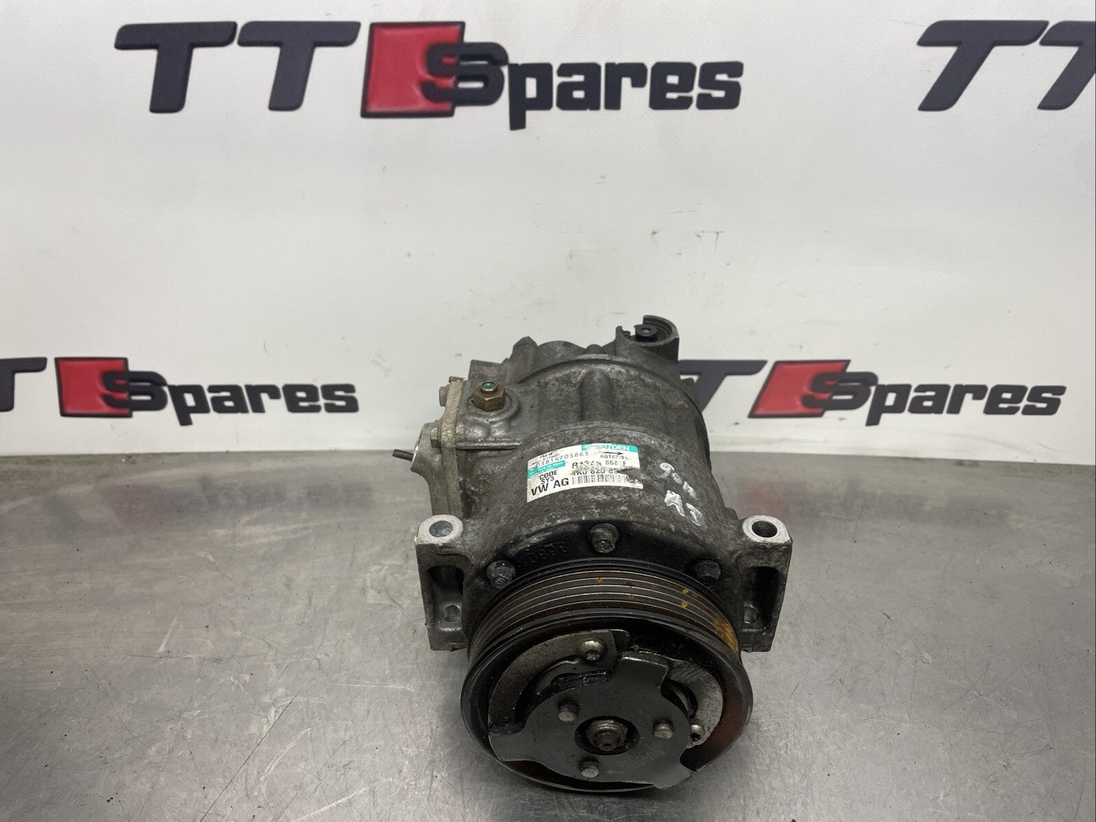 2007 AUDI A3 DIESEL AC COMPRESSOR PUMP 1K0820859F