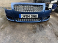 AUDI TT 8n mk1 3.2 V6 COMPLETE FRONT BUMPER + GRILLS WASHER JETS Mauritius Blue