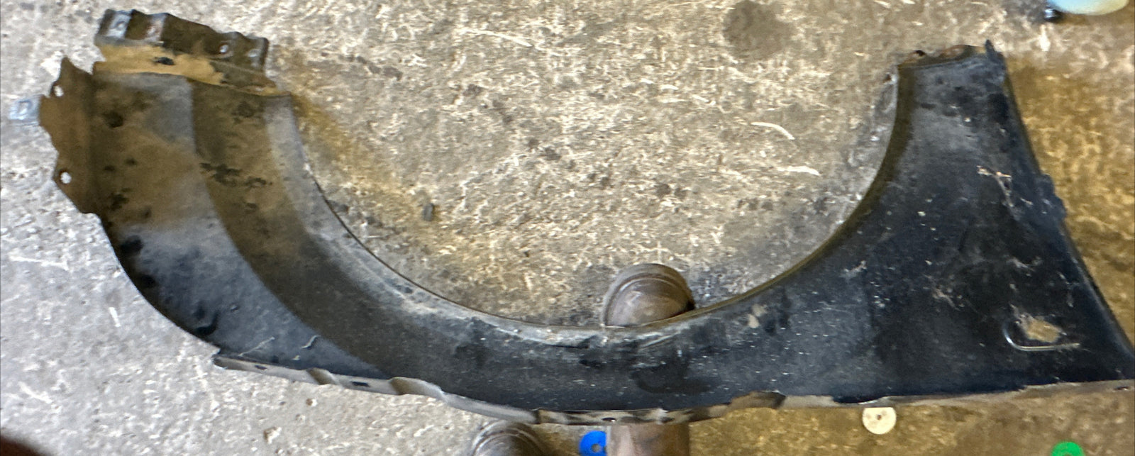 AUDI TT MK1 8N 98-06 LEFT NEAR SIDE FRONT WING FENDER Black LZ9V