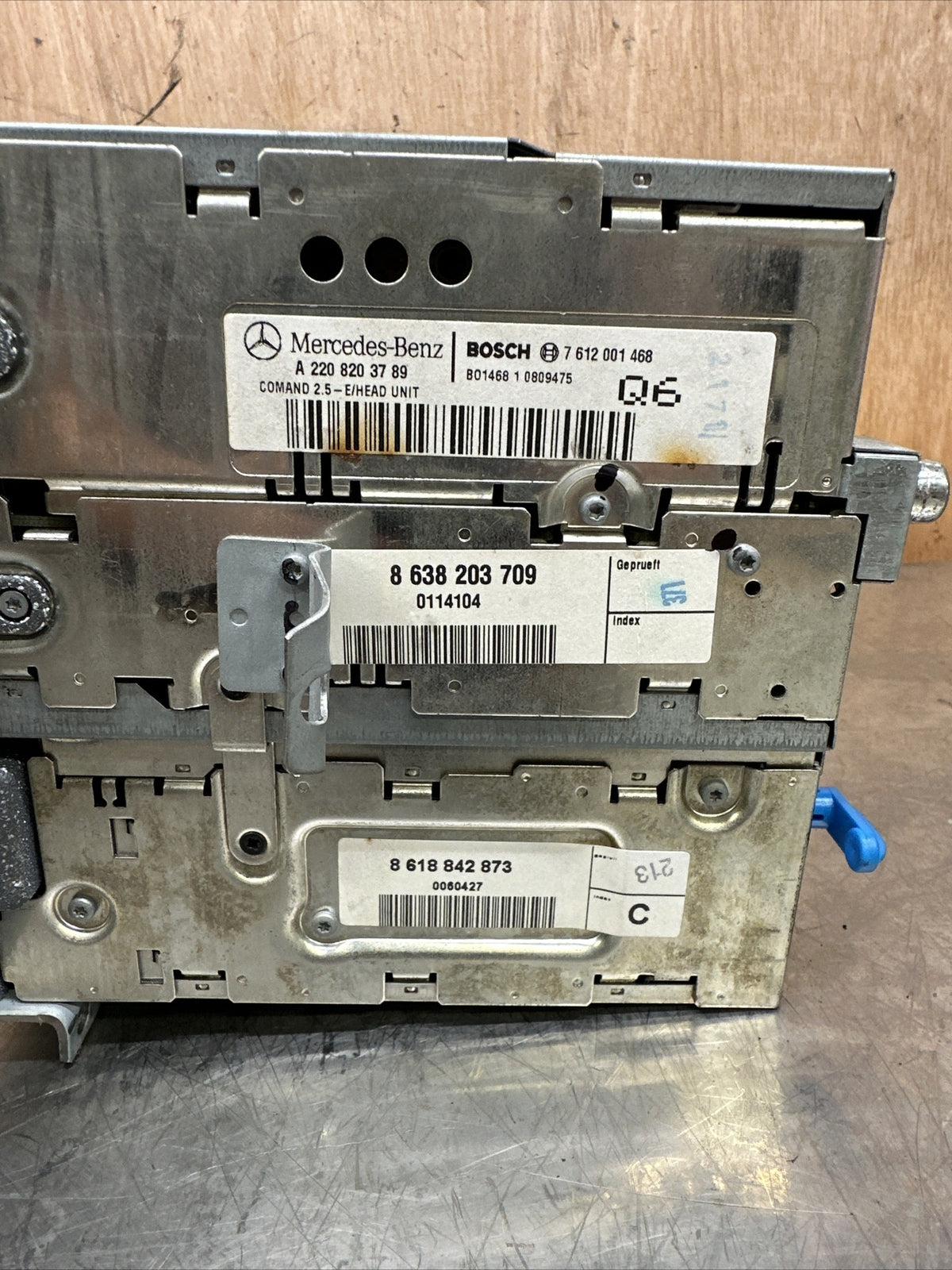MERCEDES S CLASS HEAD UNIT W220 RADIO A2208203789
