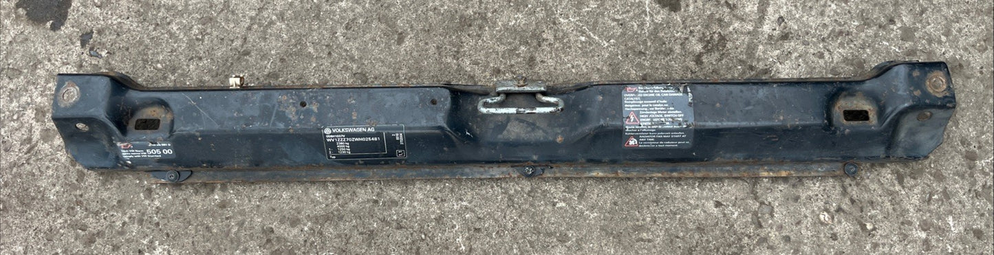 VW T4 TRANSPORTER 2001 FRONT BONNET SLAM PANEL LOCK CARRIER 7D0805563A