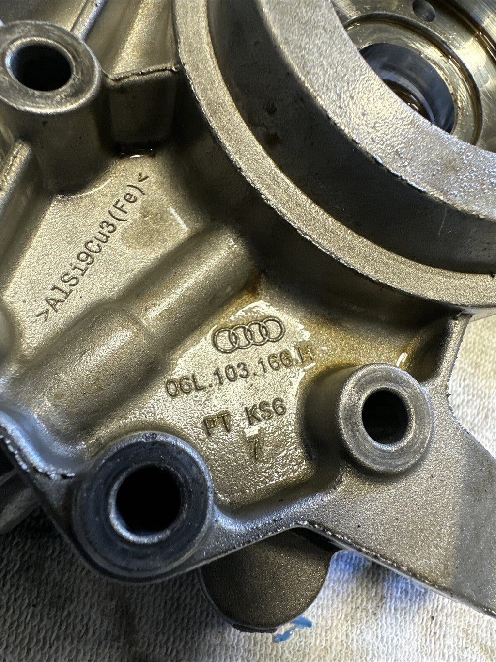 VW GOLF MK7 5G R AUDI S3 MK3 8V 2.0 TSI CAMSHAFTS ADJUSTER HOUSING 06L103166H
