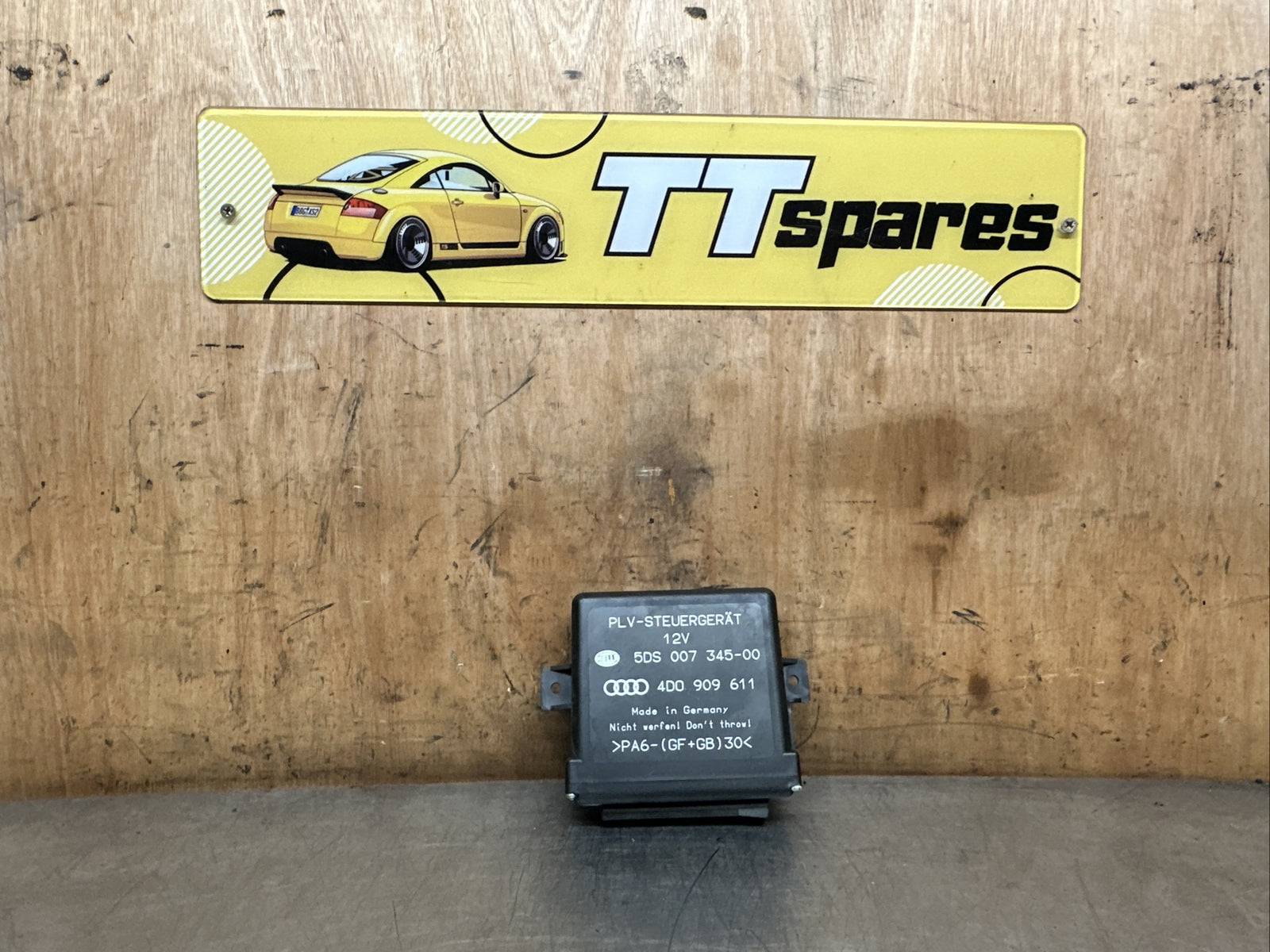 Audi A8 4D D2 FL Memory Steering Column Adjustment Module ECU 4D0909611