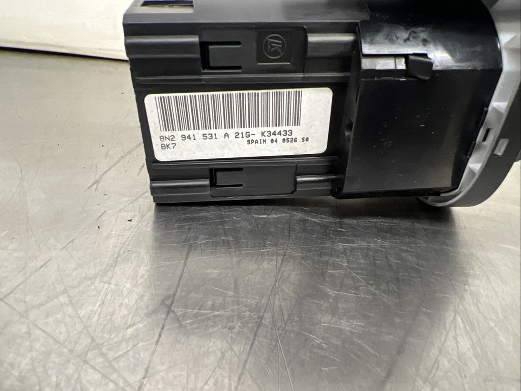 AUDI TT 8N MK1 1998-2006 HEADLIGHT SWITCH - 8N2941531A - xenon models mint