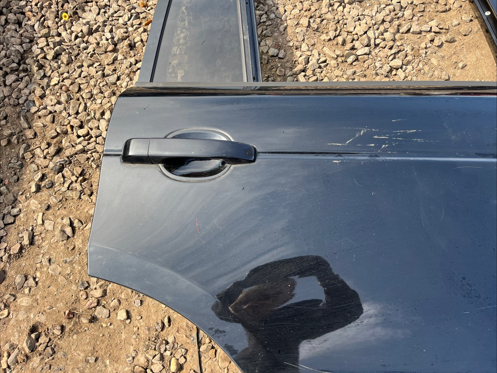 2004 Range Rover L322 Vogue Rear Drivers Door Complete, 0 Rust
