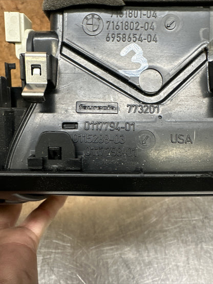 BMW X5 E70 X6 E71 07-13 DASHBOARD CENTRE AIR VENT WITH GLOVE BOX SWITCH 7161801