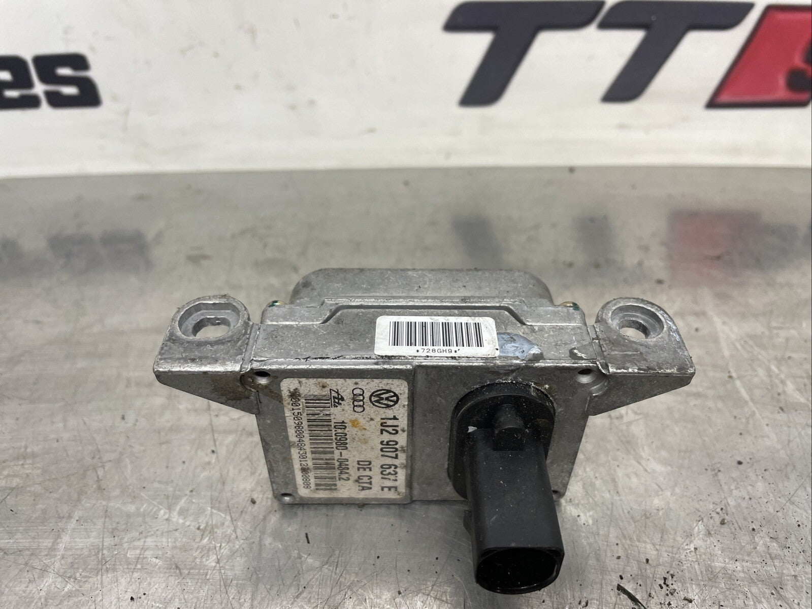 VW Beetle Convertible ESP Duo Yaw Rate Acceleration Sensor 1J0907655A 1J2907637F