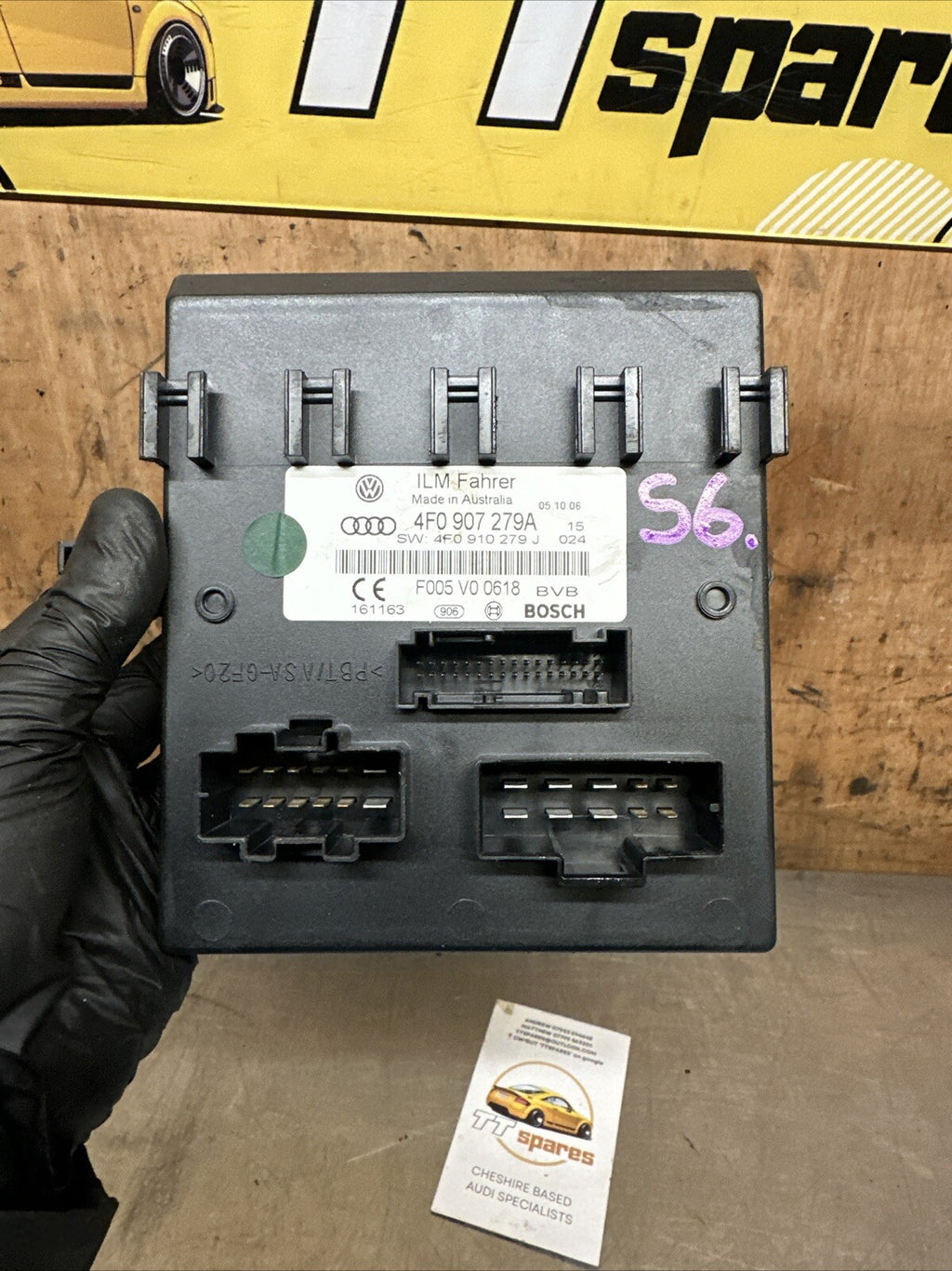 4F0907279A 05 - 08 AUDI A6 S6 Q7 SPORT ONBOARD POWER SUPPLY MODULE