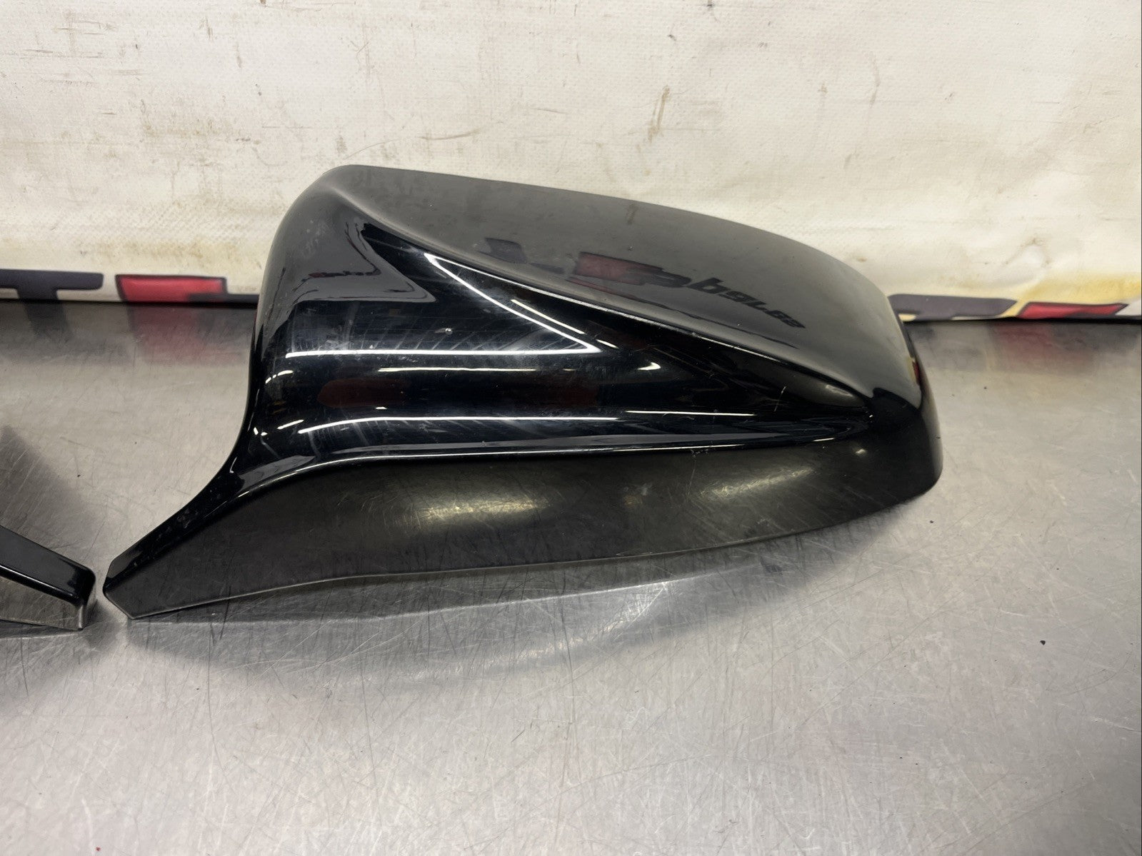 2 M Style Rearview Wing Mirror Cover Cap For BMW X5 E70 X6 E71 08-13 Gloss Black