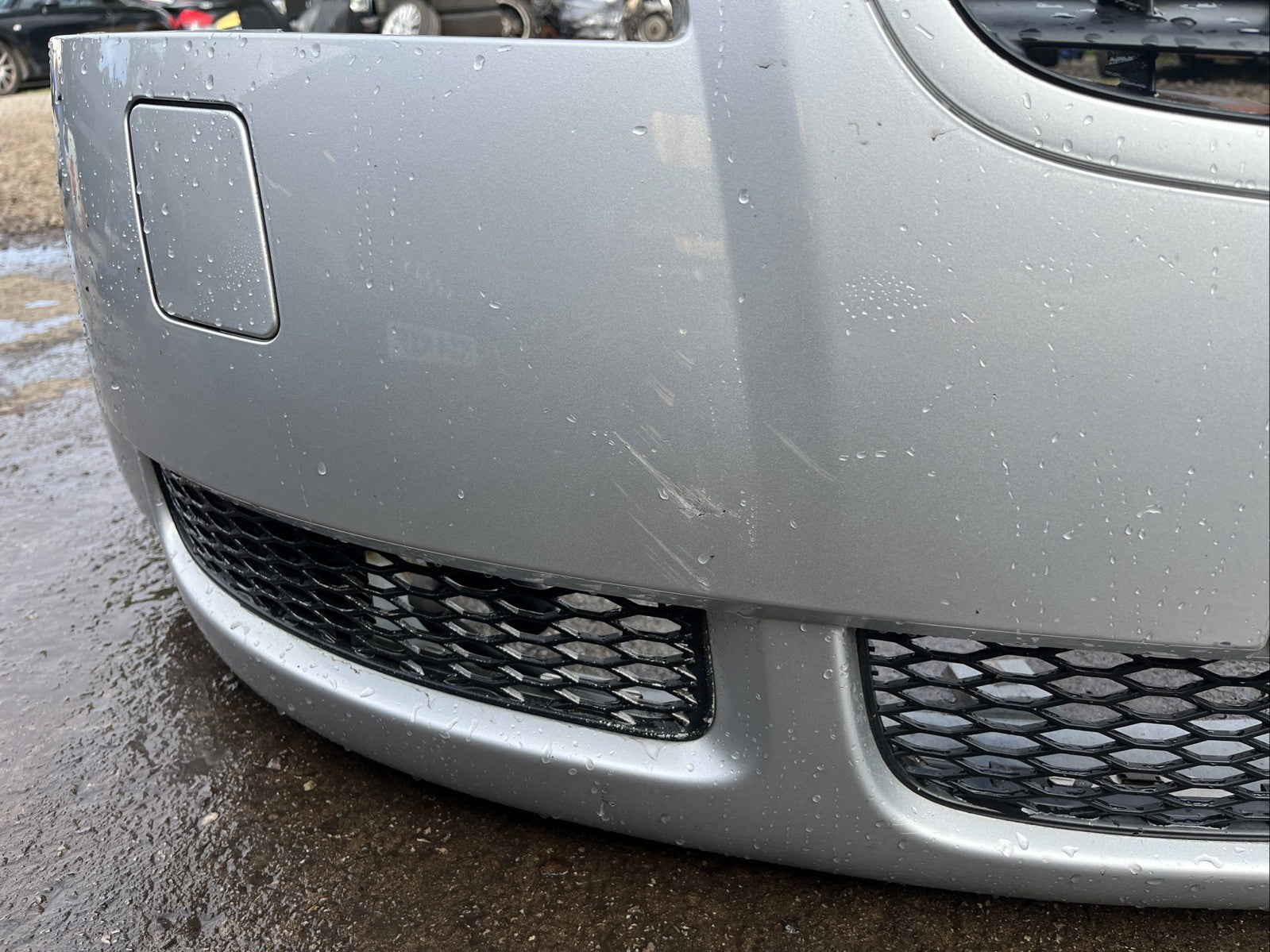 AUDI TT 8N MK1 225 FRONT BUMPER SILVER LY7W
