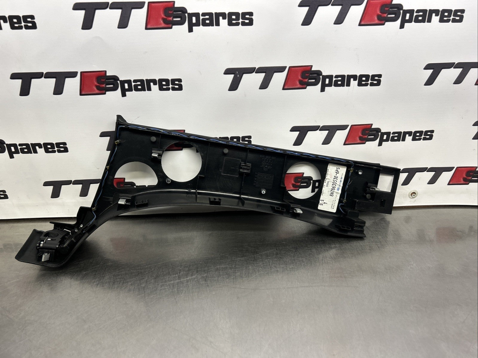 Audi TT 8N Mk1 Roadster NS Left Rear Panel Trim Soul Black 8N7863553E 8N7863681