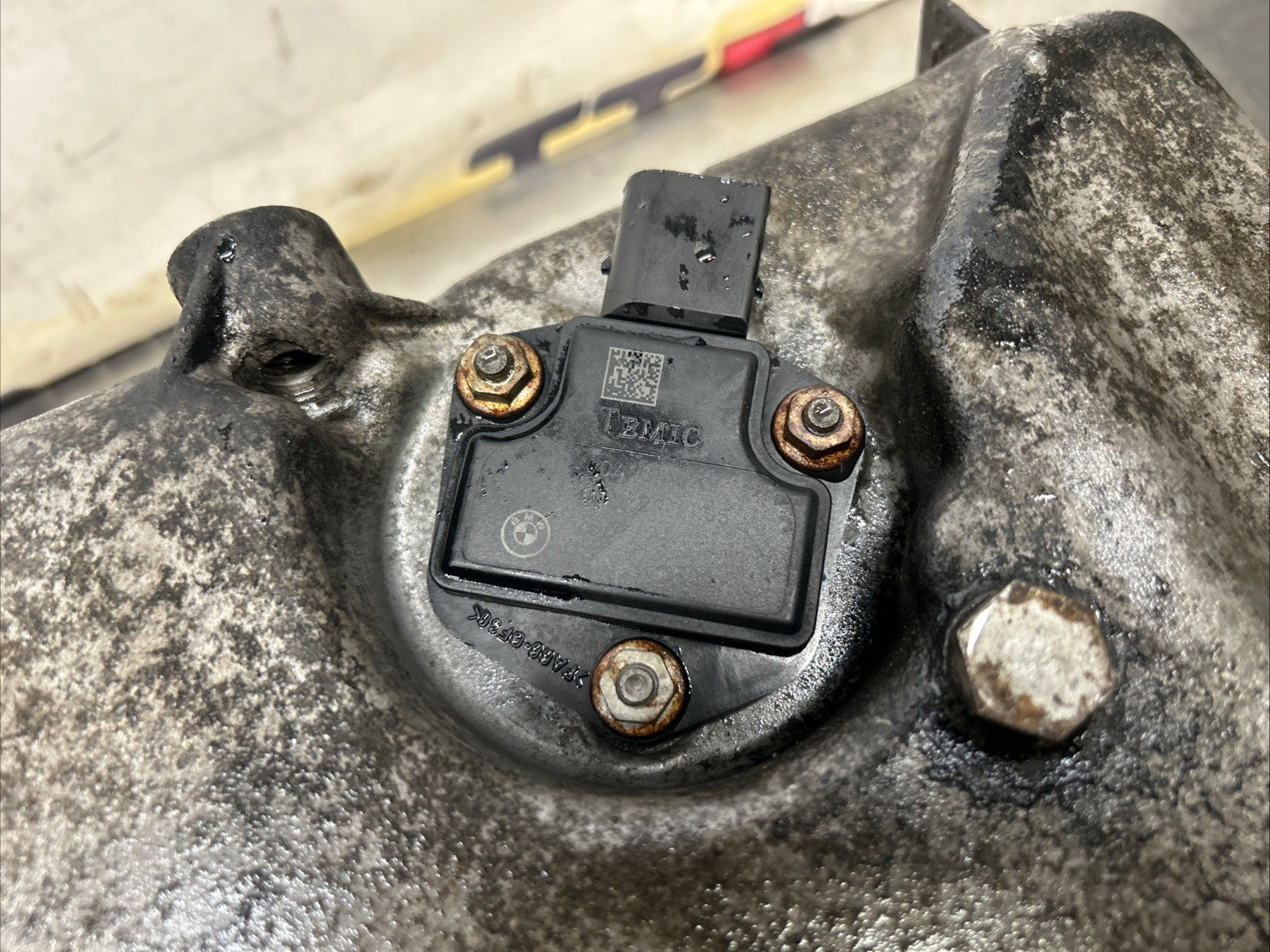 BMW X5 E70 X6 E71 2013 3.0 DIESEL N57D30B ENGINE OIL SUMP PAN & SENSOR 7807806