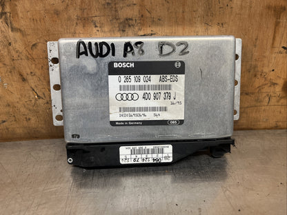 AUDI A8 1995 RHD 4.2 PETROL ENGINE ABS CONTROL UNIT MODULE 0265109024 4D0907379J