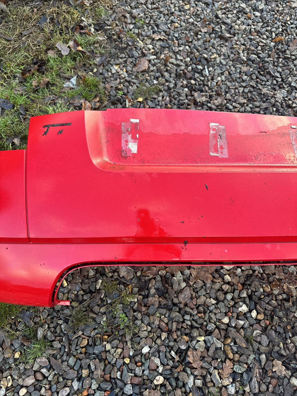 Audi TT 8N Mk1 BRILLIANT RED Rear Bumper