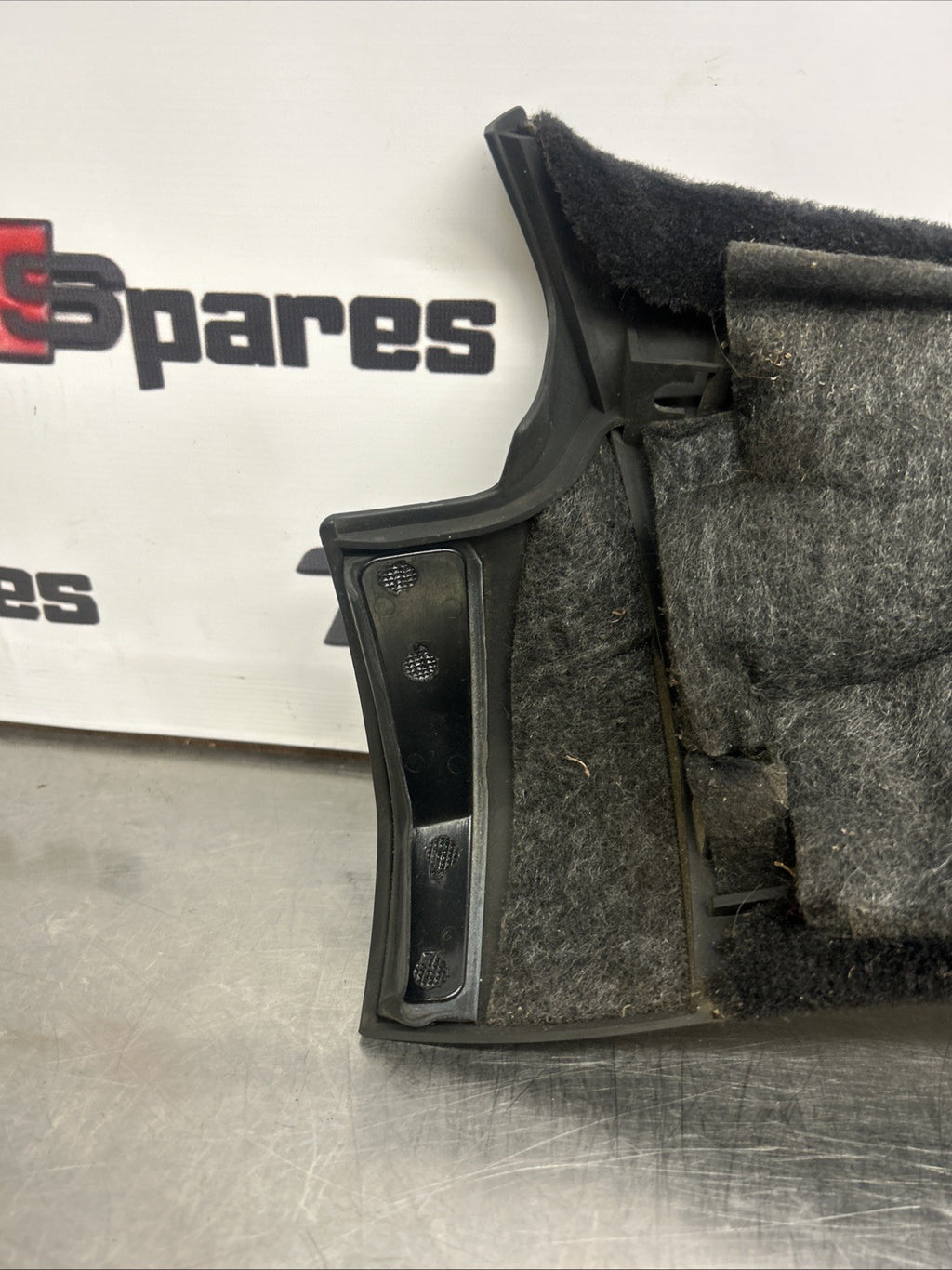 Porsche Boxster 987 B Pillar Trim Panel Pair 98755660301 98755660401 Black