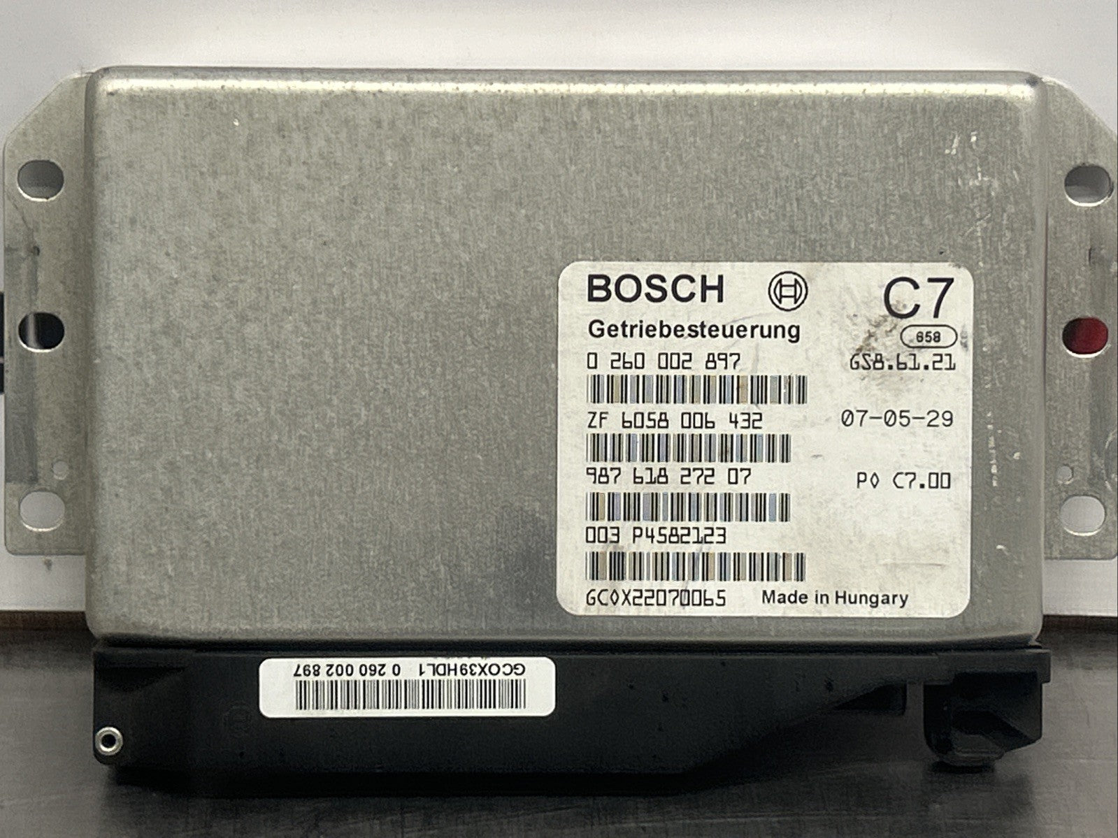 Porsche Boxster 987 electronic module 98761827207 control unit gearbox