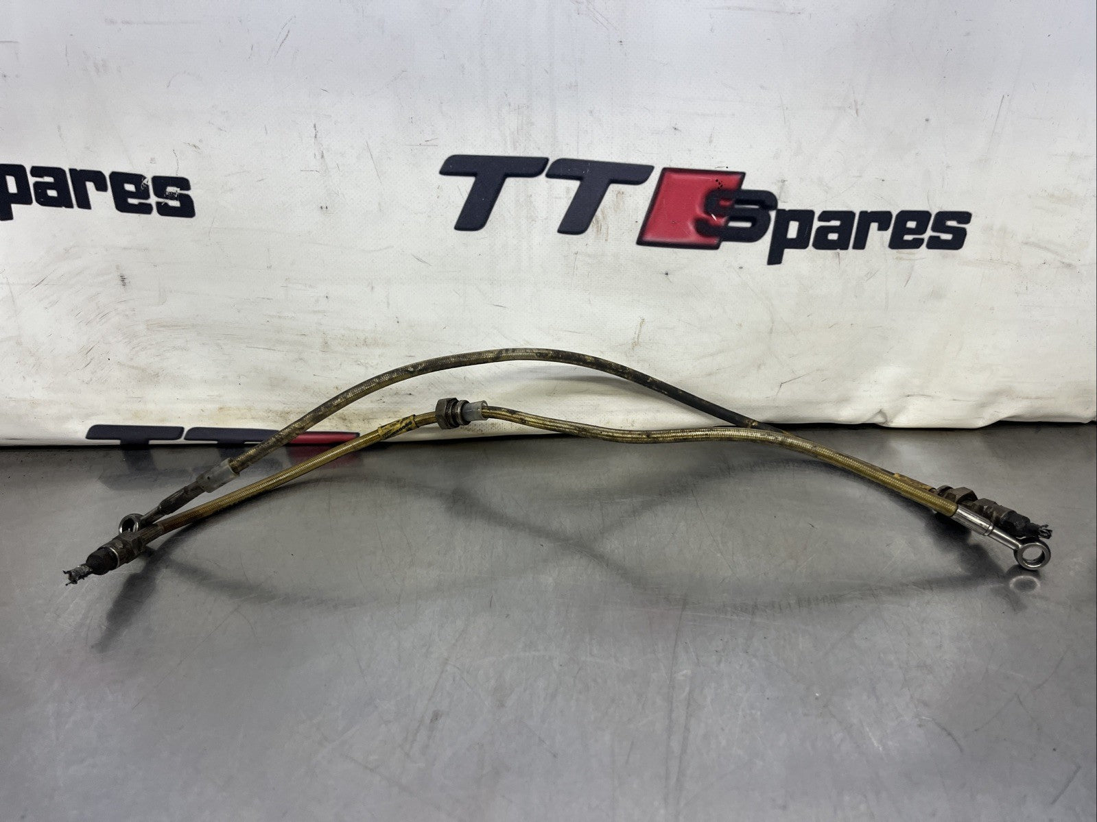 Audi TT 1.8 MK1 8N FRONTS WM Stainless Steel Braided Hoses Lines GOOD RIDGE