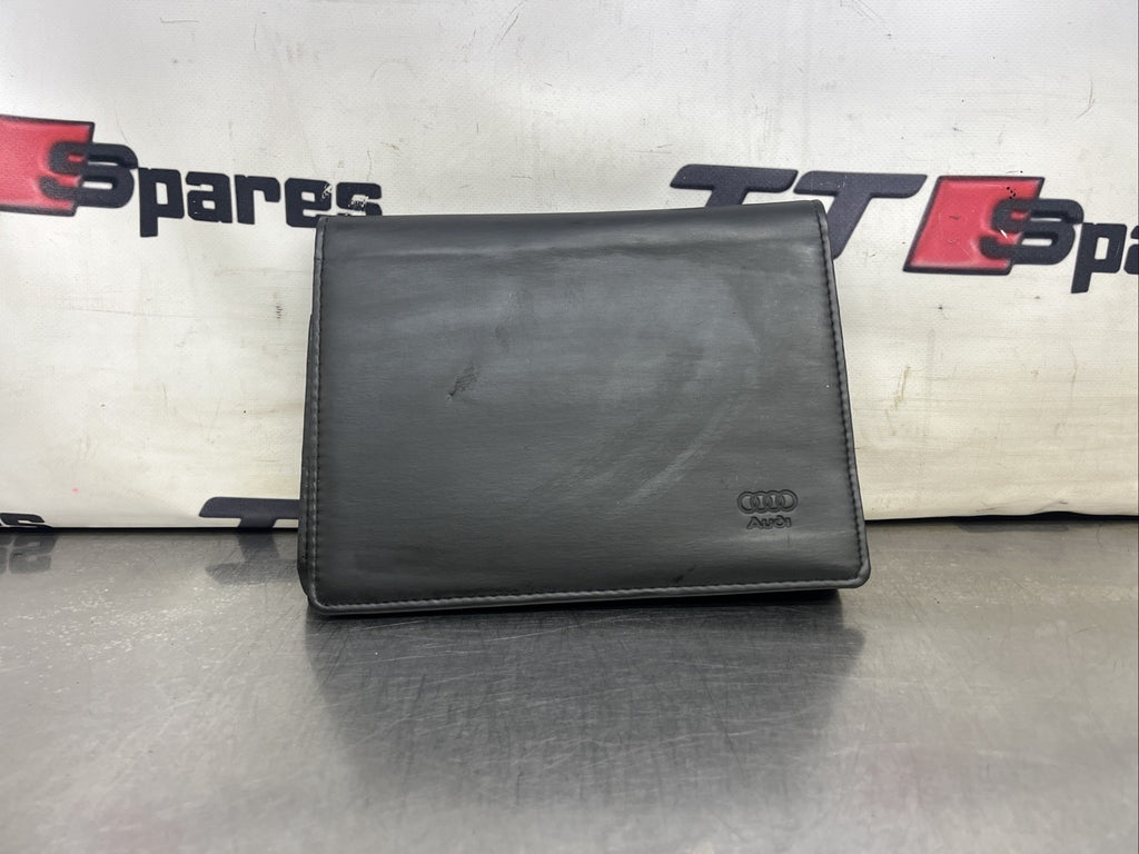 AUDI TT OWNERS MANUAL HANDBOOK & WALLET  (2006 - 2010) FAST DISPATCH.