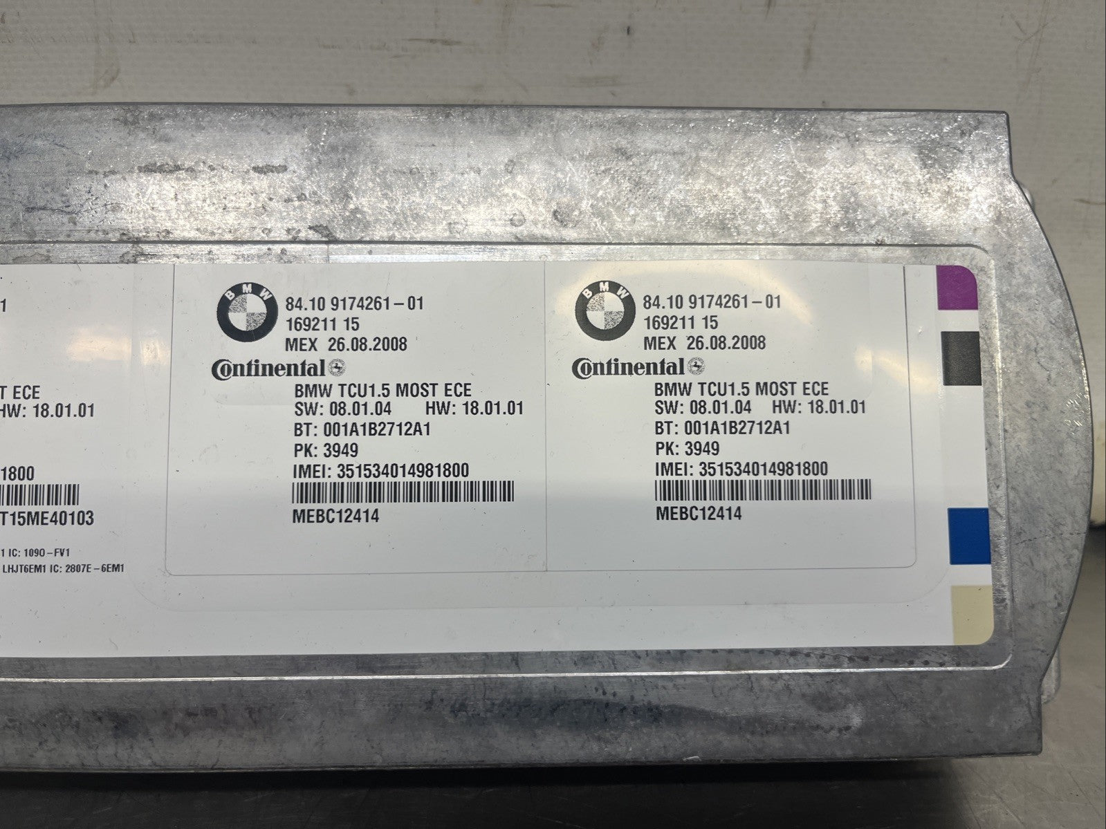 BMW X5 E70 M SPORT NAVIGATION BLUETOOTH MODULE 8410917426101 OEM GENUINE