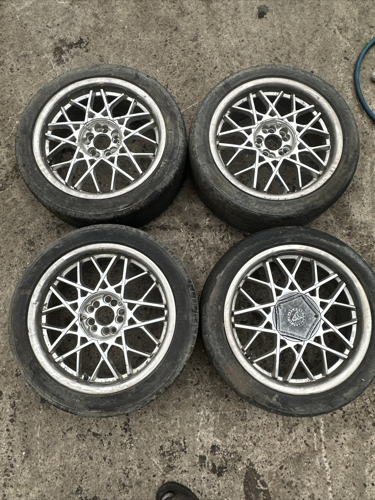 4 x 17inch Wolfrace Blitz Alloy wheels 5x100