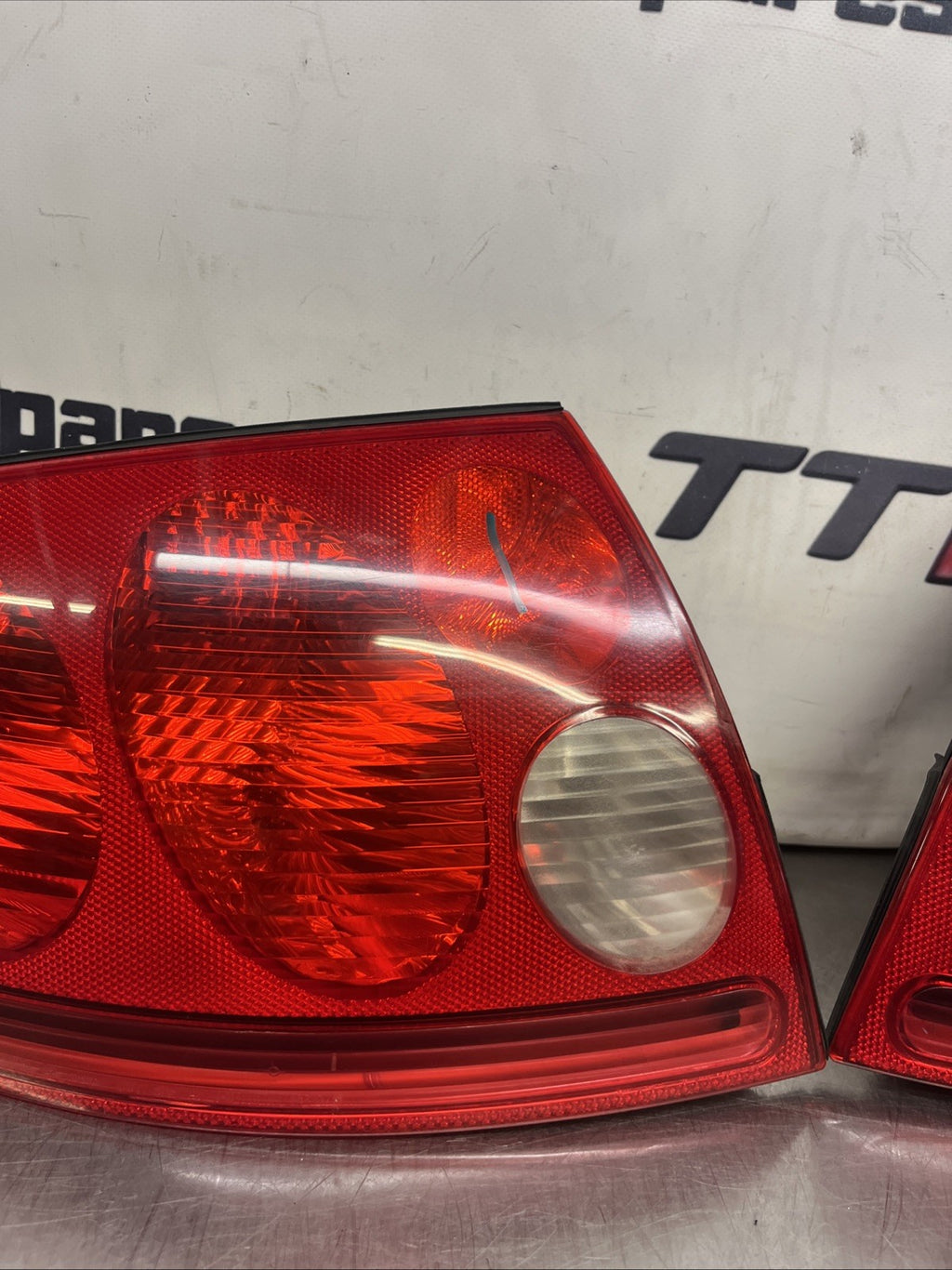 AUDI TT MK1 REAR LIGHTS PAIR 8N 99-06 Late Clear Reverse mint