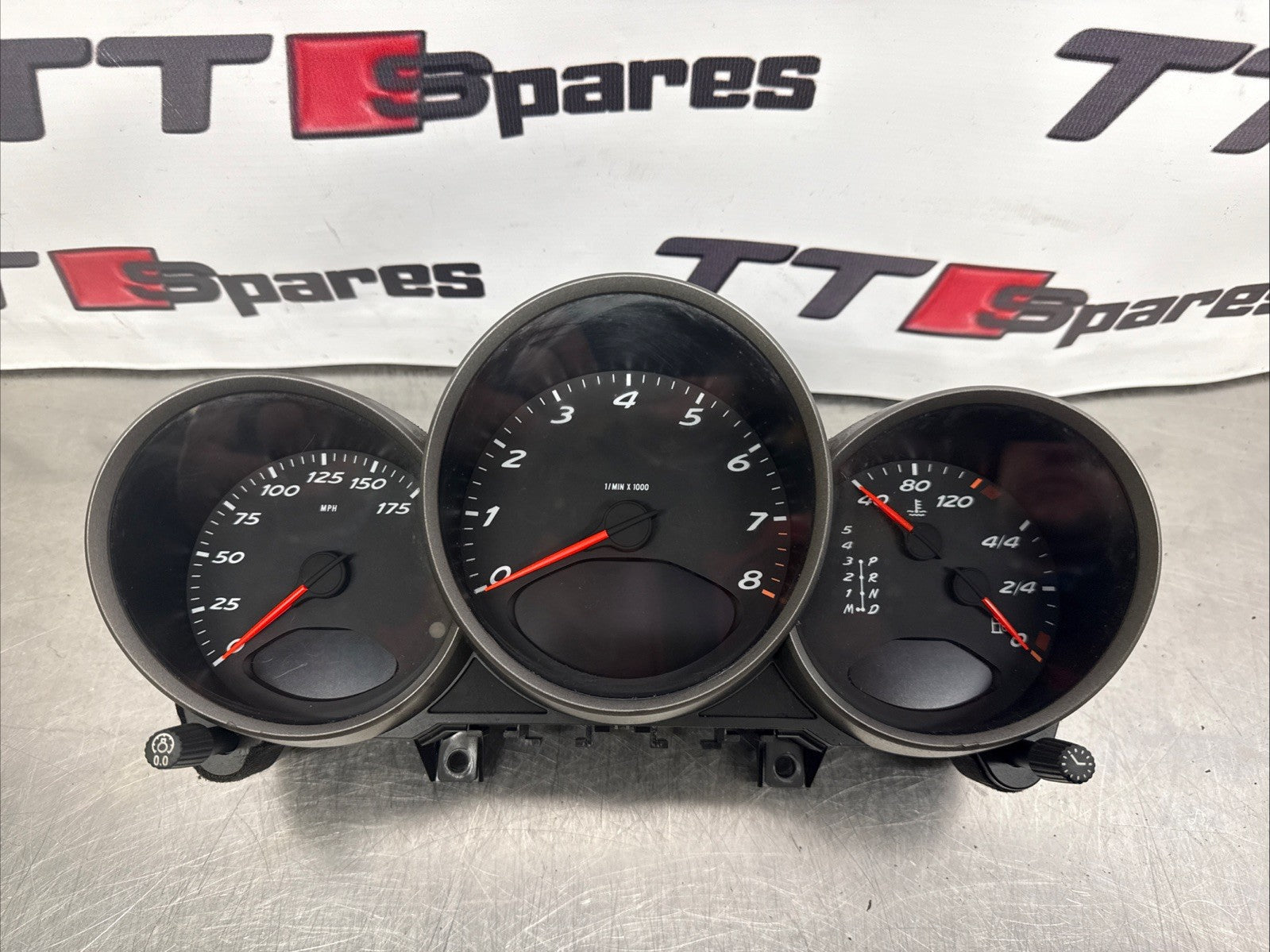 PORSCHE BOXSTER 987 Instrument cluster 98764110830 Speedometer AUTO MPH MK1