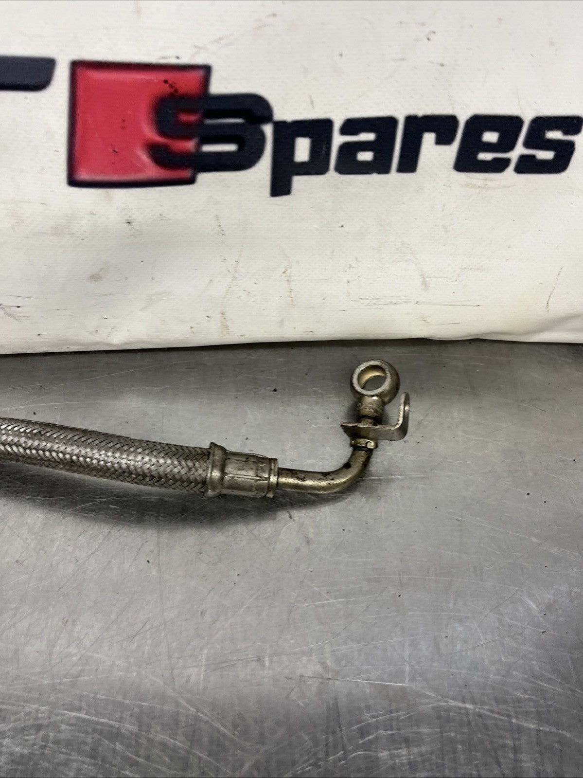 Audi TT 8N Mk1 1.8T BAM K04 Turbo Coolant Feed Pipe 06A121497