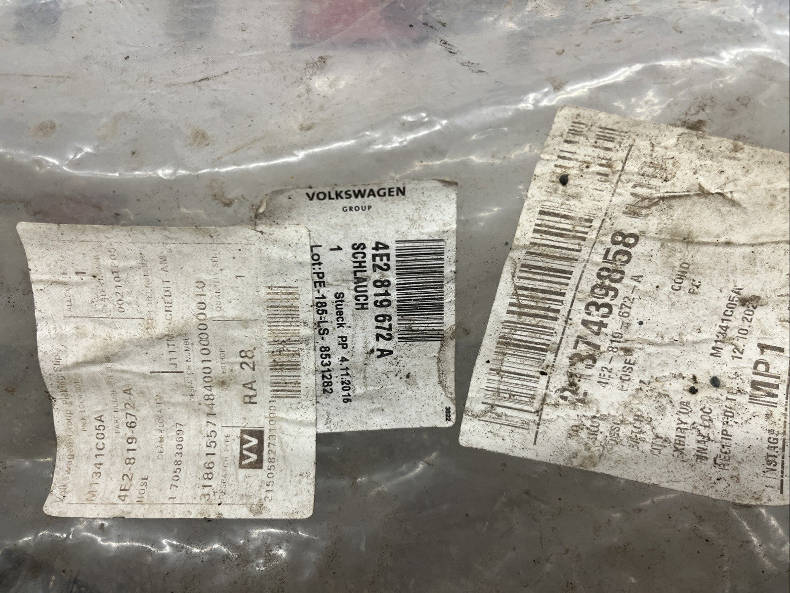 4e2819672a 3.0tdi Coolant Pipe New Not Used Stock