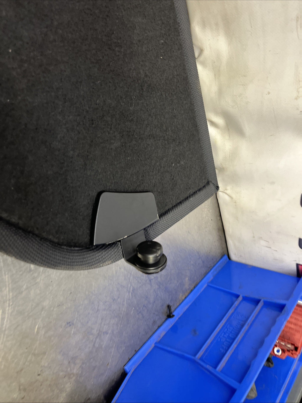 Audi TTRS 8J Coupe Black Parcel Shelf Luggage Cover Trim 8J8867769B