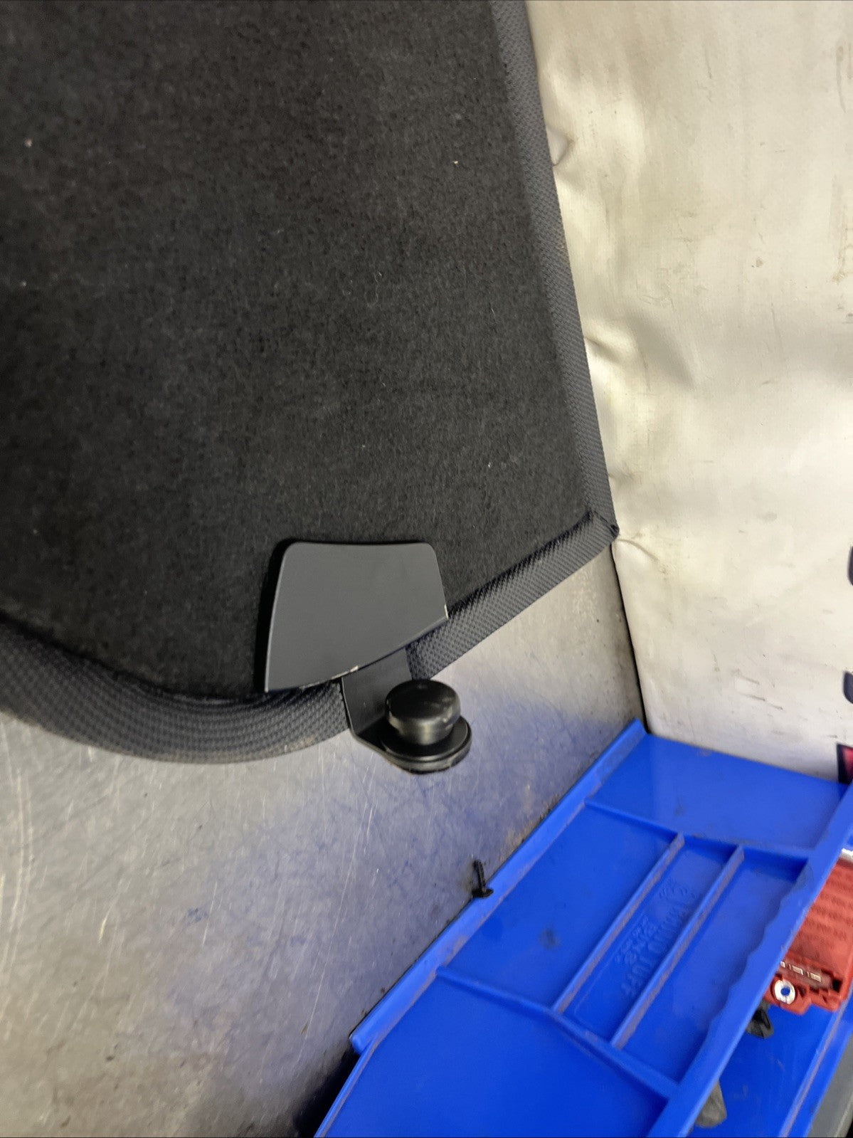 Audi TTRS 8J Coupe Black Parcel Shelf Luggage Cover Trim 8J8867769B