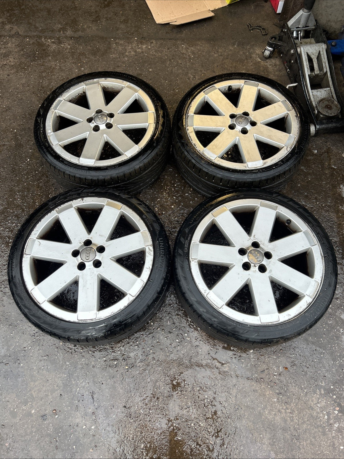 4X AUDI TT 3.2 V6 8N ALLOY WHEELS 8N0601025T