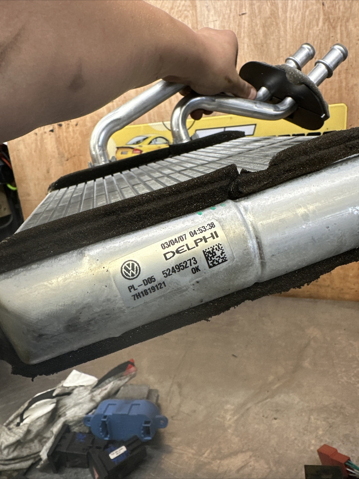7H1819121 VOLKSWAGEN TOUAREG  Mk 1 (7L) Heater Matrix 