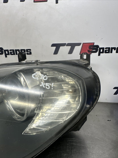 BMW X5 FRONT HEADLIGHT LEFT PASSENGER SIDE XENON E70 2008 7161589
