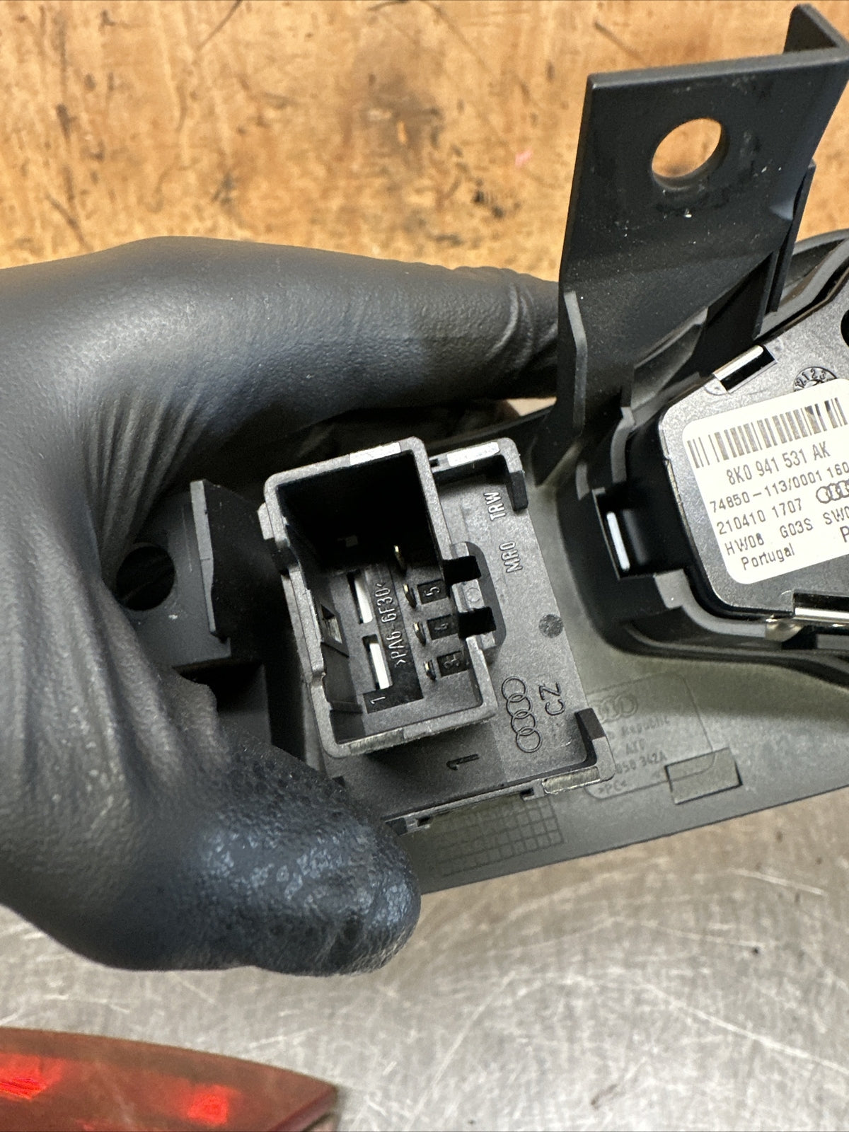 AUDI A5 HEADLIGHT CONTROL SWITCH PANEL 8K0941531AK B8 2008 - 2012